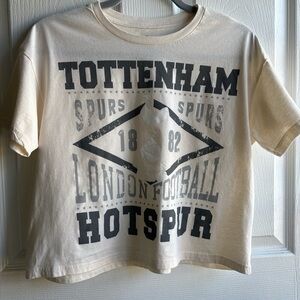 Tottenham Hotspur Beige Graphic Tee